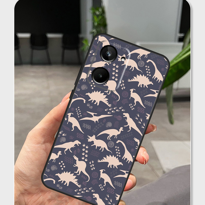 Custodia Dino King con motivo  - Realme C67 recensione e prezzo